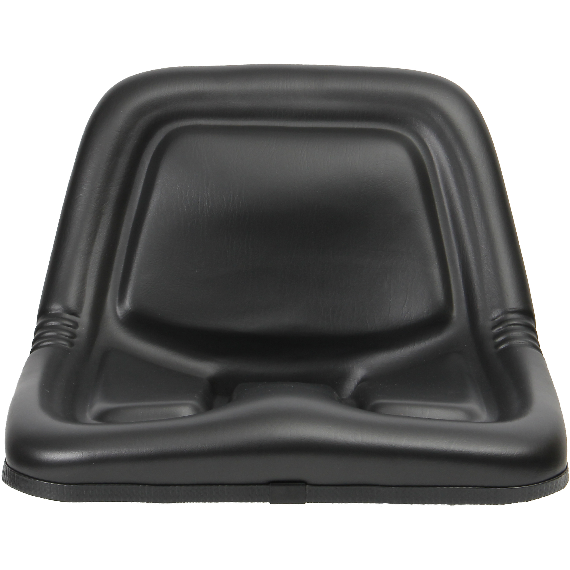 Black Talon Deluxe High-Back Steel Pan Lawn Mower Seat, Black, Model# 135001BK
